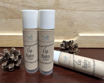 Organic Shea butter lip balm | coconut lip salve | skin care | stocking stuffer | creamy Chapstick | smooth slip | moisturizing lip care |