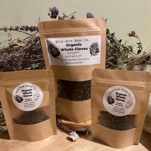 Organic whole clove buds |  | herbal tea | looseleaf | loose leaf | dried herbs|  | caffeine free | organically