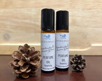 Perfume oil | glass roller bottle | gift for her | natural perfume | essential oils | stocking stuffer | travel size | .33 oz | lavender |