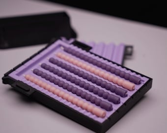 Bento Pearls Candle Mold: Thin Round Candles, Wax Aromatherapy