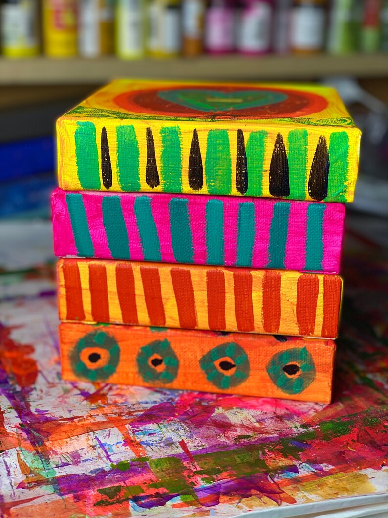 6 x 6 Original Painting-Creative Core