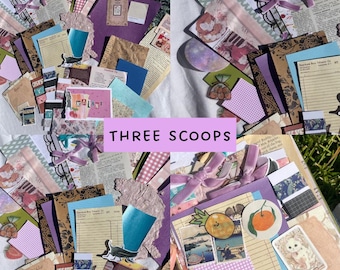 Mystery Lucky Bows Scrapbook Ephremera Kit - Bygg ditt eget mystiska skräpjournalkit!