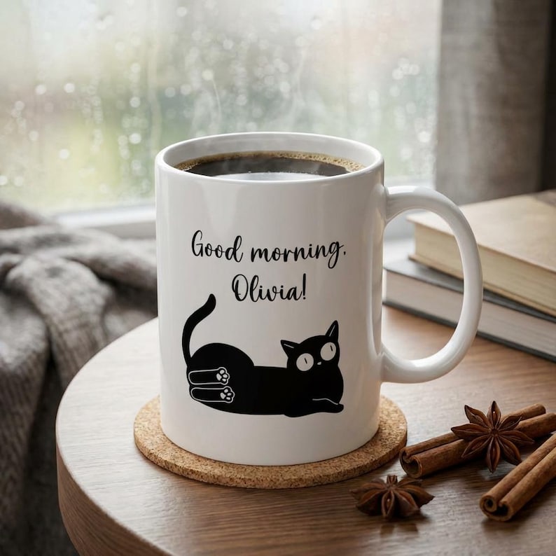 Personalized Cat Mug Ceramic Mug