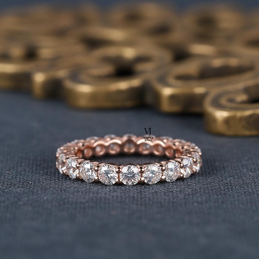 ラボグロウンエタニティフルダイヤリング Scalloped Eternity Ring (Full) | ラボグロウンダイヤモンド