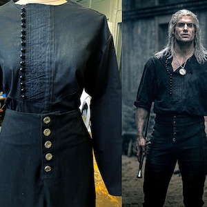 Geralt of Rivia Cosplay costume from The Witcher Netflix series
