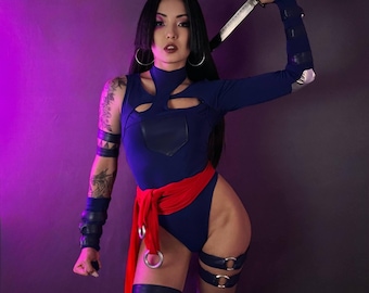 Psylocke Marvel Rivals inspired cosplay