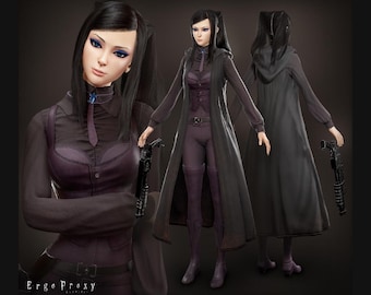 Custom made to order Re-l Mayer costume from Ergo Proxy
