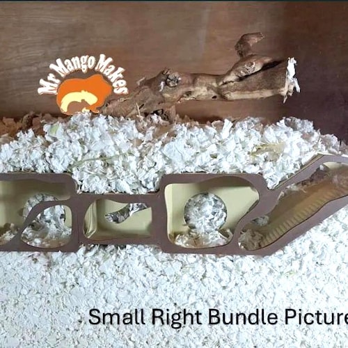 Small Pet Burrow Hide System, Hamster, Mouse, Gerbil, Watchbox