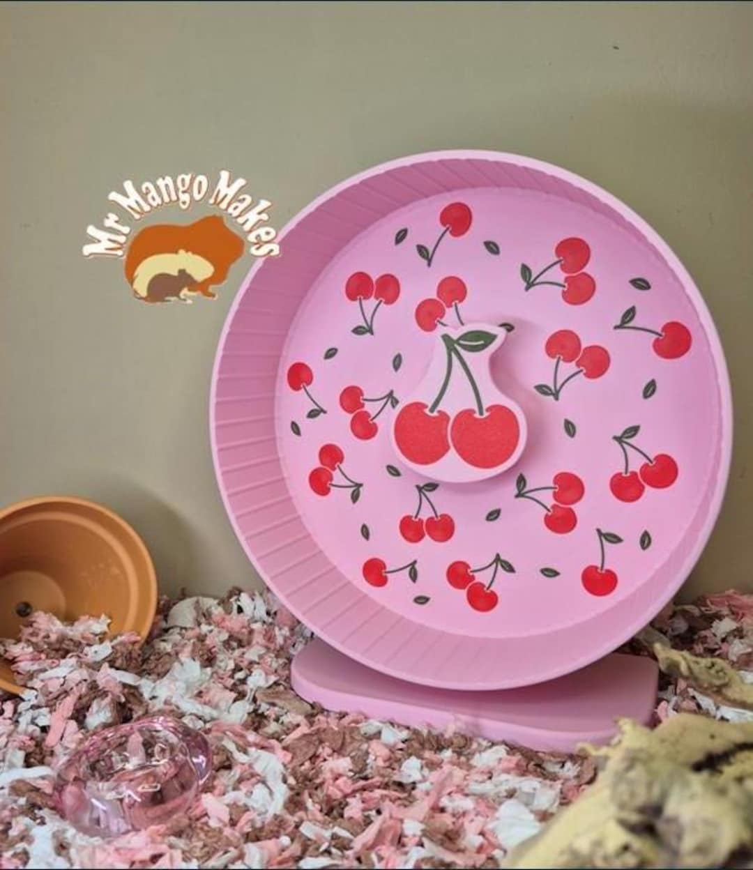 Fresh Look at Silent Cherry Hamster Wheel Mouse Wheel Gerbil Wheel Hamster