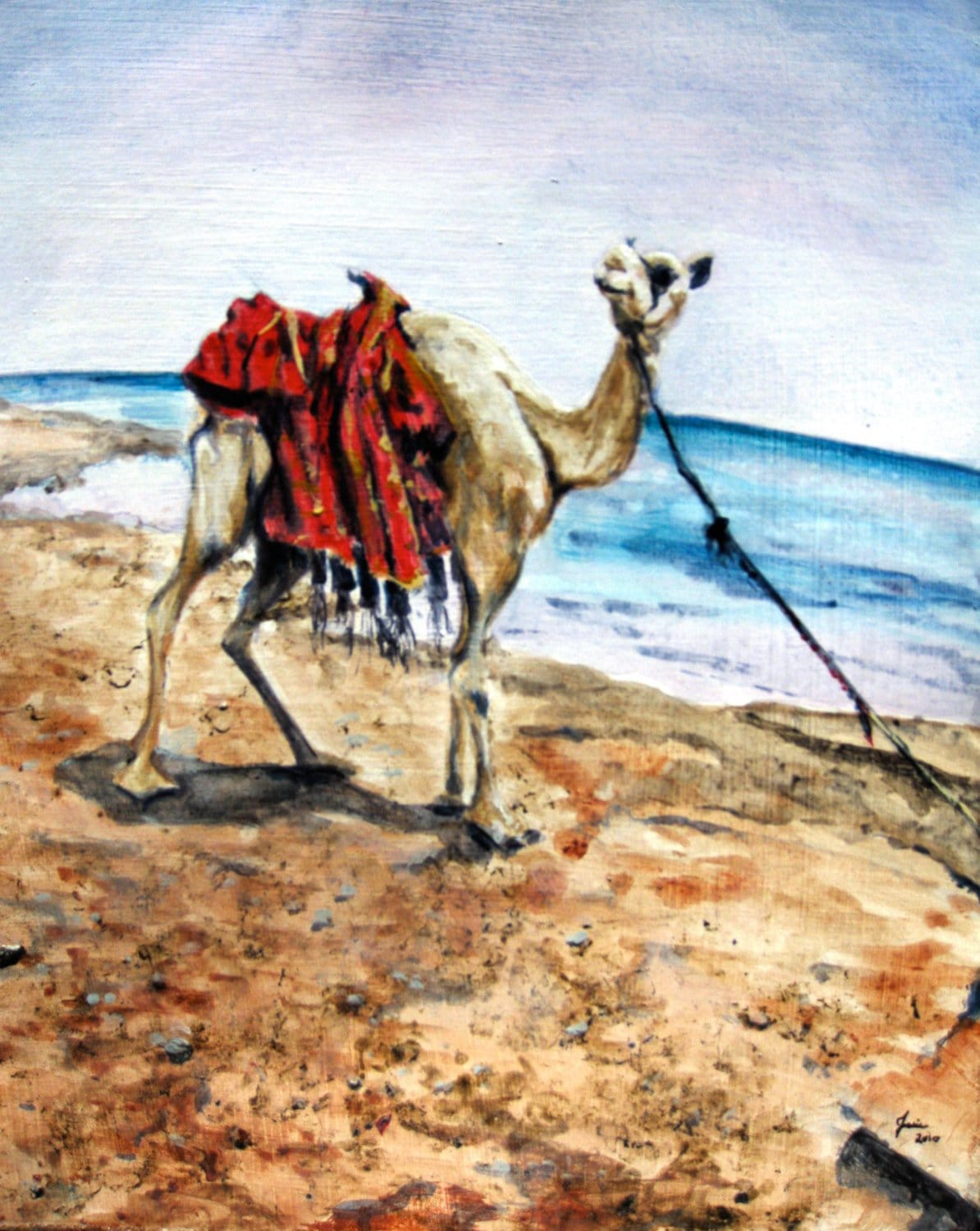Camel Painting Camel Print of Original Acrylic Painting |