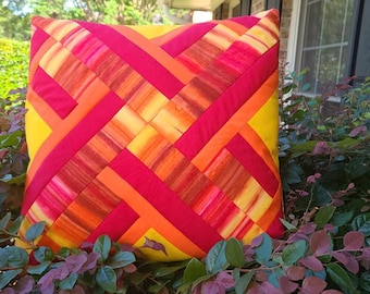 Woven Pillow Cover by S-Renee Designs