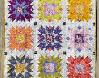 Queen Anne Quilt Pattern - PDF Download