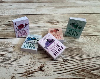 Chestnut Springs inspired handmade miniature books, set of 5 – “The Wishing Well Ranch”