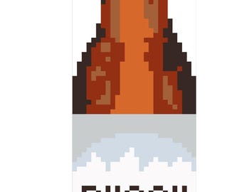 Busch Light Digital Needlepoint Chart