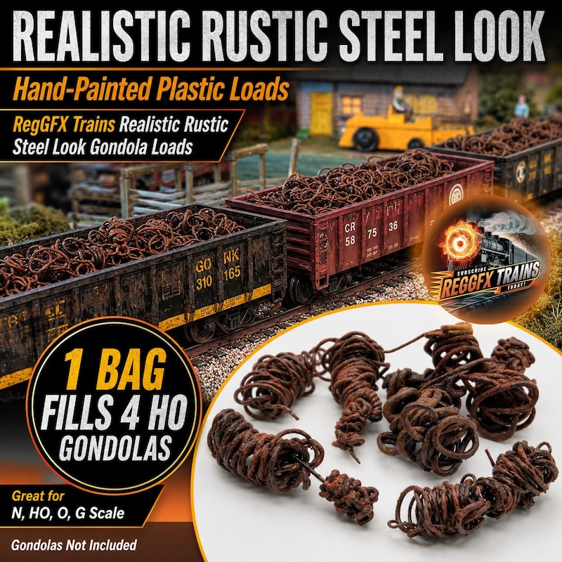 Weathered Model Train - Etsy