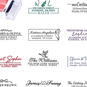 Aangepaste adresstempel, huwelijksstempel, stempel retouradres, gepersonaliseerde adresstempel, bedrijfsstempel, zelfinktende stempel, housewarmingcadeau