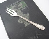 Sterling Silver Cocktail Fork, R Monogram Dorchester 1905 by Watson Sterling Co, Sterling Silver Flatware Flatware