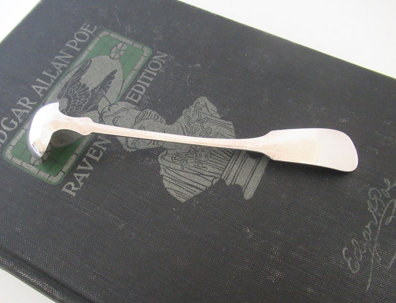 Petite Sauce Ladle Antique Silverplate L.B Tipped by Wm Rogers Mfg Co Vintage Small Condiment Ladle Monogrammed Ladle Serving Flatware