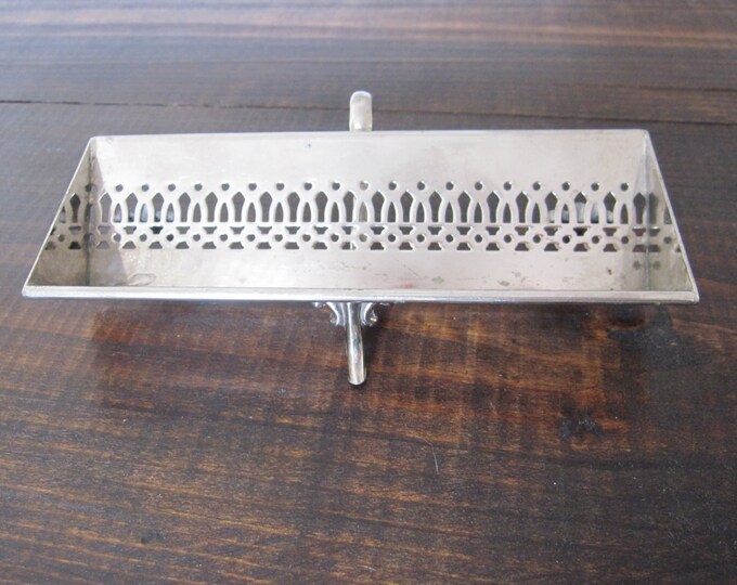 Antique Victorian Sugar Cube Holder Caddy by Manning Bowman & Etsy