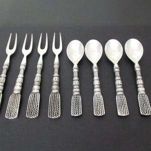 French Spoon Fork Antique Set - Etsy