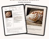Digital Cookbook Template, Meal Planner & Grocery List (GoodNotes, Notability)