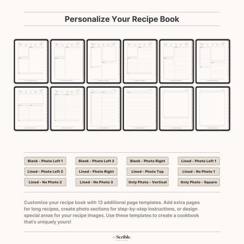 Brainstorm Meal Prep Ideas in this digital planner section. Plan healthy meal prep for the week: breakfast, lunch, dinner. Supports easy, quick, tasty meal prep styles like low carb or vegan food prep. Organize your prep meal recipes effectively.