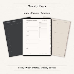 2026 Digital Planner – Goodnotes iPad Template, Beige Collection (PDF ...