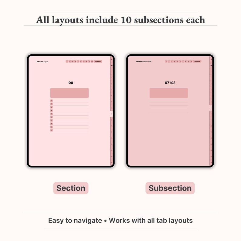 All-in-One Digital Notebook "All-in-one digital notebook bundle with hyperlinked tabs, 114 templates, 28 covers, and 28 icons for GoodNotes." digital notebook, goodnotes notebook, portrait notebook, minimalist notebook, Digital Journal, Notebook Journal, digital download, digital template, lined notebook, digital planner, student notebook, notebook with tabs, hyperlinked notebook