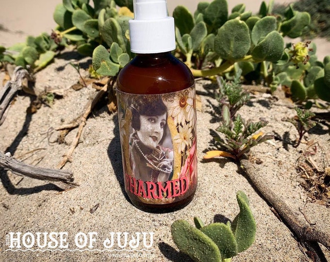 Rita's Charmed Spiritual Mist Spray - Attract People, Find Delight and Joy, Mark Yourself with Good Fortune - Pagan, Witchcraft, Hoodoo