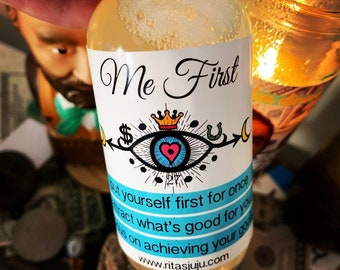 Rita's Me First Spiritual Mist Spray - Focus on Your Needs, Attract What's Good For You, Witchcraft, Hoodoo, Pagan, Conjure, Juju