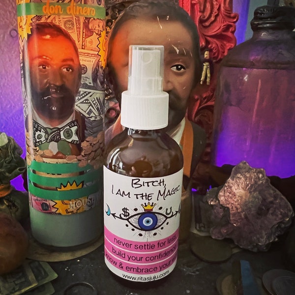 Perfume Spray // Bitch, I am the Magic Spiritual Fragrance Spray // Witchcraft // Pagan // New Age