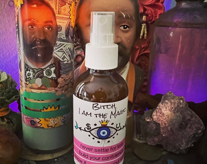 Perfume Spray // Bitch, I am the Magic Spiritual Fragrance Spray // Witchcraft // Pagan // New Age