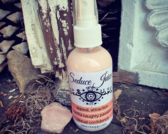 Rita's Seduce Juice Spiritual Mist Spray, Confidence in Love, Create a Passionate Environment, Tempt the One You Want, Seduction