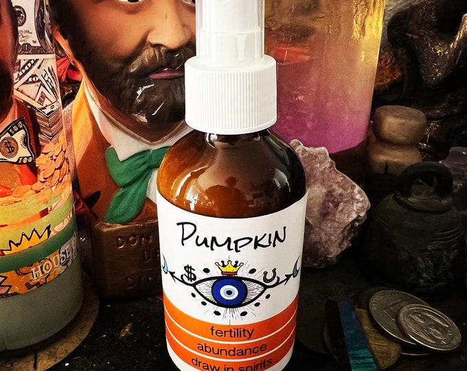 Pumpkin // Spiritual Mist Spray // Witchcraft // Pagan // Halloween // Fall