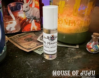 Witches Magick Vanille Hand Brewed Oil - Hoodoo, Pagan, Witchcraft, Magic, Voodoo, Wicca, New Age