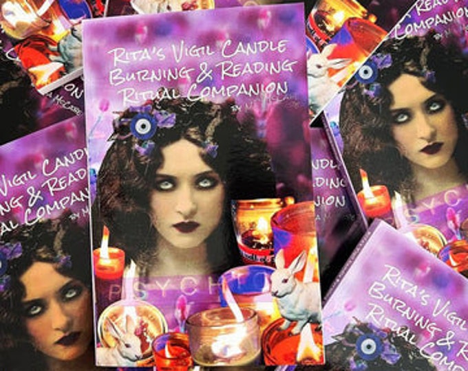 Vigil Candle Burning and Reading Ritual Companion // Magic // Witchcraft // Spells