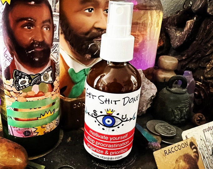 Perfume Spray // Get Sh*t Done Spiritual Mist // Hoodoo // Witchcraft // Pagan