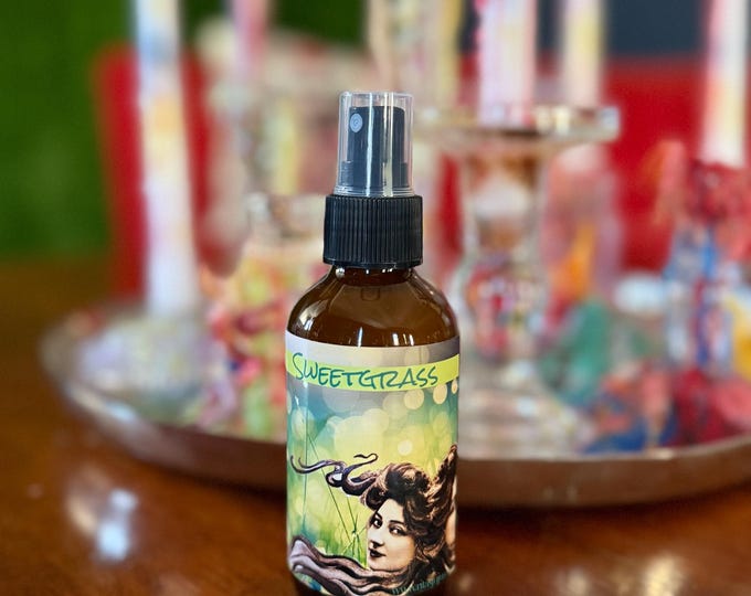 Sweetgrass // Spiritual Mist Spray // Aromatherapy // Cleanse // Witchcraft