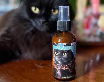 Perfume Spray // Black Cat Spiritual Mist // Witchcraft // Aromatherapy