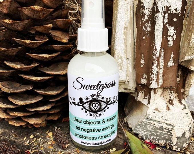 Sweetgrass // Spiritual Mist Spray // Aromatherapy // Cleanse // Witchcraft