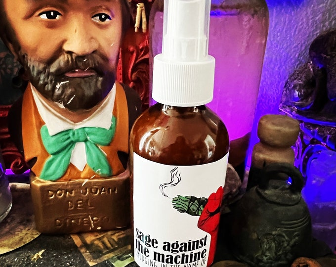 Rita's Sage Against the Machine Spiritual Mist Spray - Smudging in the Name Of