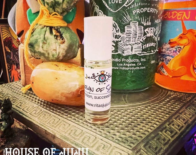 Rita's Crown of Success Hand Brewed Ritual Oil - Get the Recognition You Deserve, Succeed and Acheive