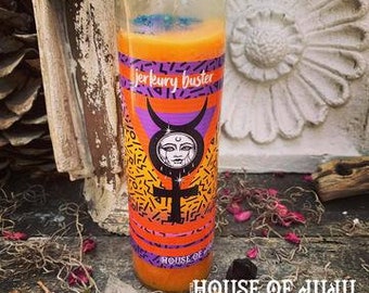 Rita's Jerkury Buster 7 Day Ritual Candle, Conjure, Alchemy, Magic, Witchcraft, Pagan, Wicca, Voodoo