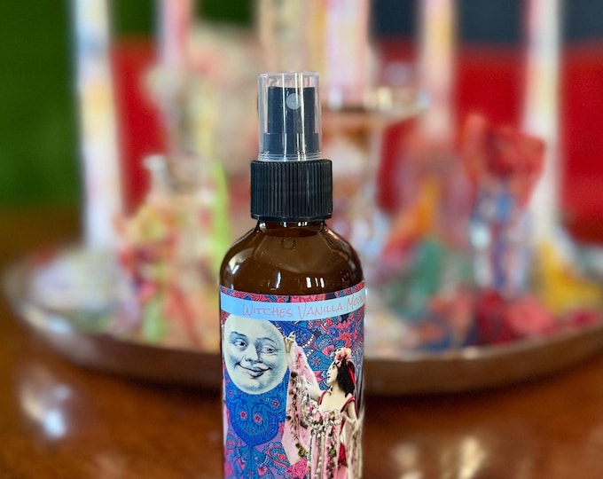 Witches Magick Vanille Moon Perfume Spiritual Mist Spray // Witchcraft // Pagan // New Age