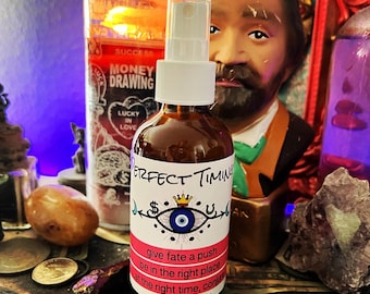 Rita's Perfect Timing Spiritual Mist Spray - Give Fate a Push, Right Time Right Place, Manifest