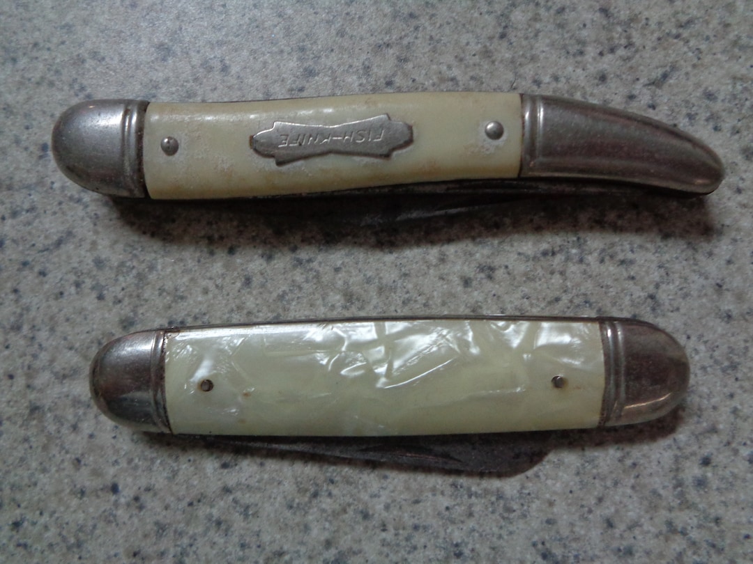 Vintage Pocket Knives Etsy