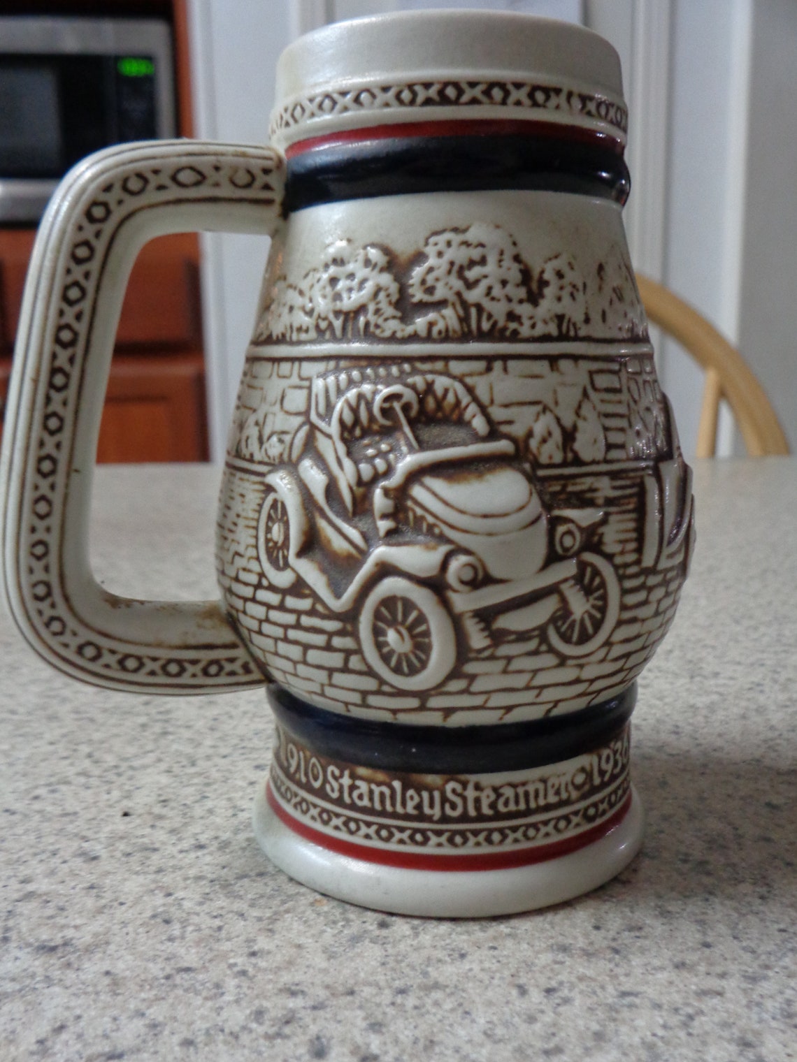 Vintage Avon Nubered Small or Mini Ceramic Car Beer Stein | Etsy