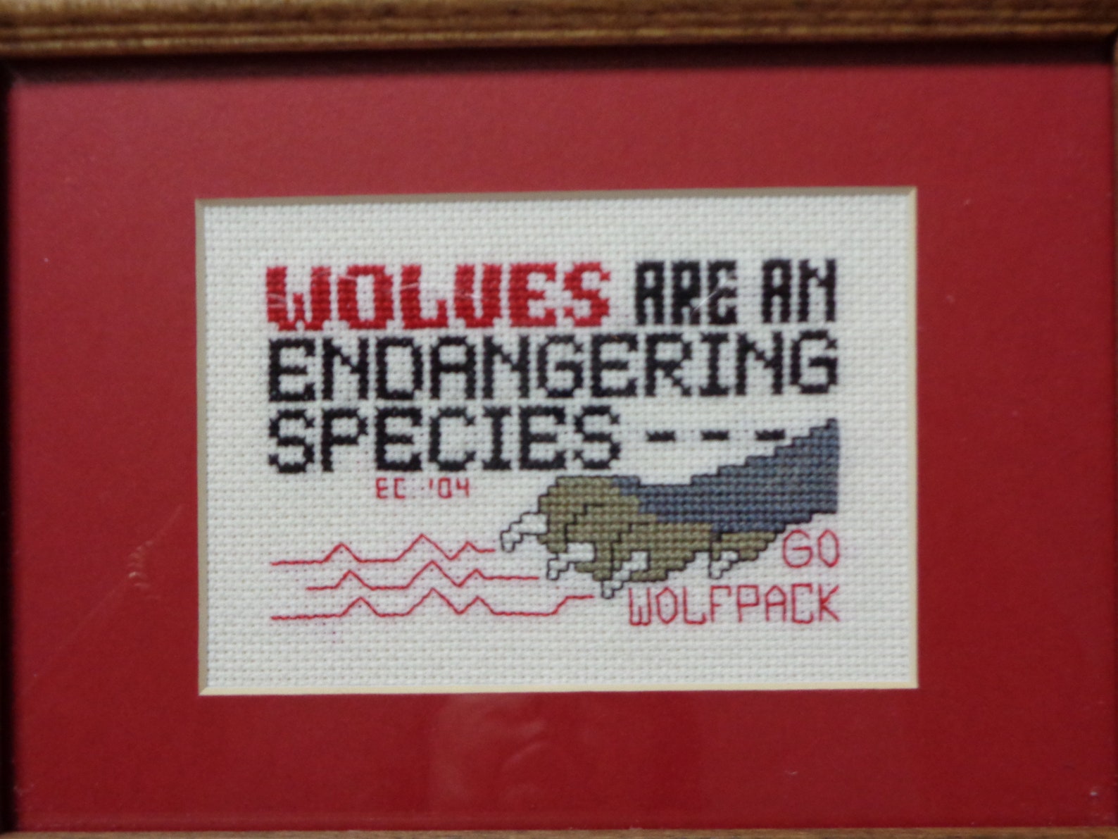 NCSU NC State Wolves Are an Endangering Species - Etsy