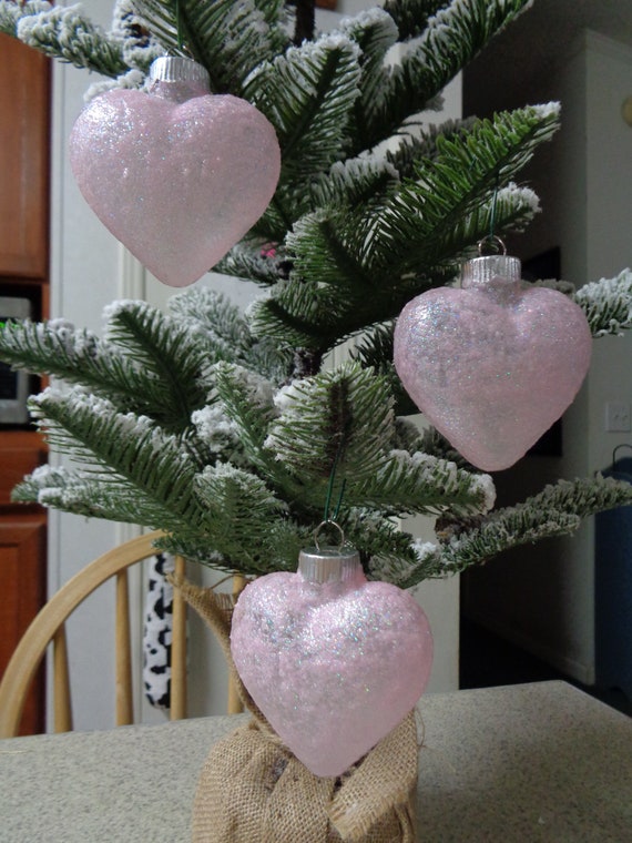 baby pink christmas ornaments