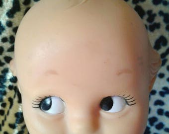 Adorable Kewpie Doll, Signed Cameo 1974